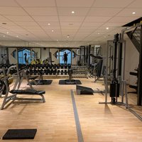 Fitness Trainingsbereich im Sportcenter Weyhe-Dreye frontale Ansicht